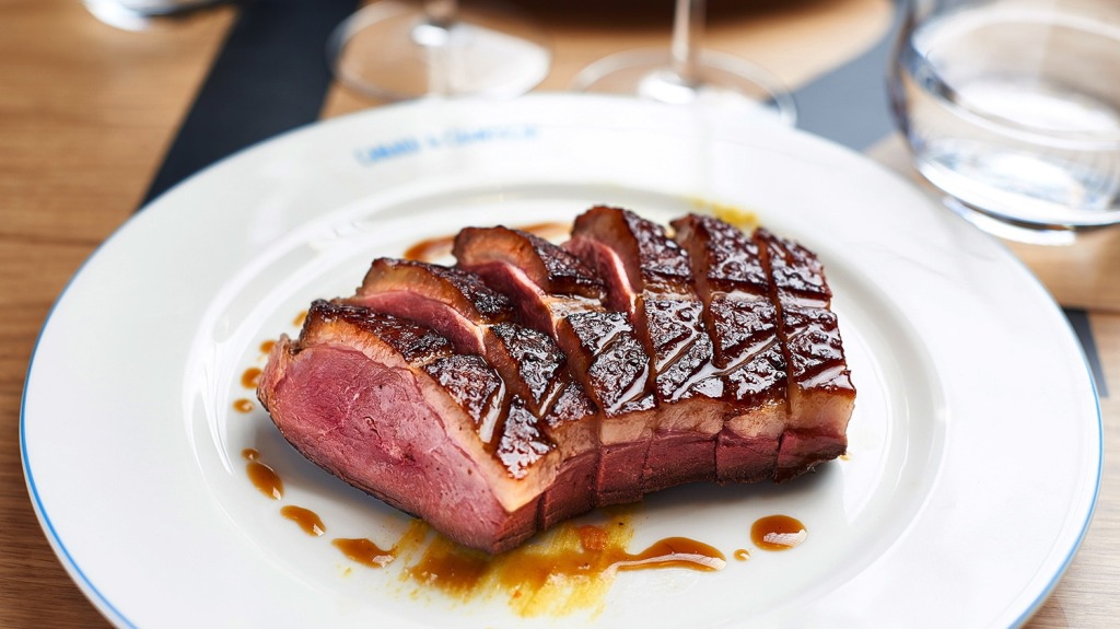 Best duck steak in Paris