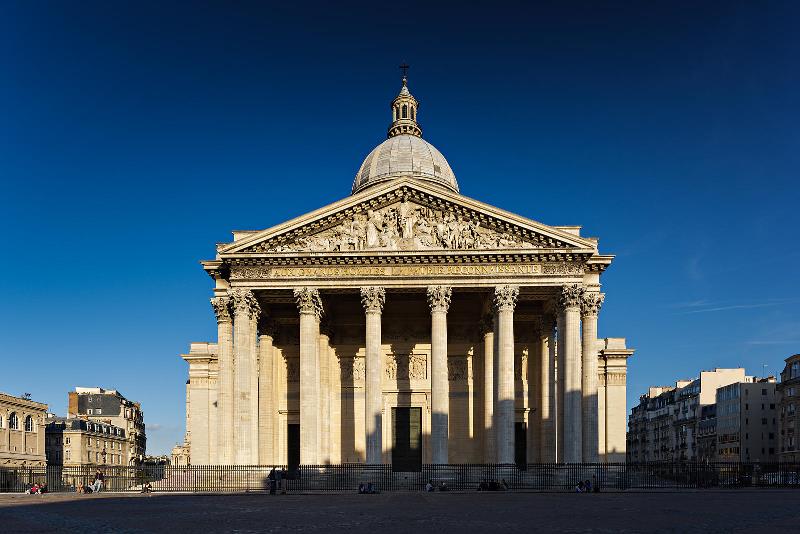 This is a picture of the exterior of the Panthéon at Paris.