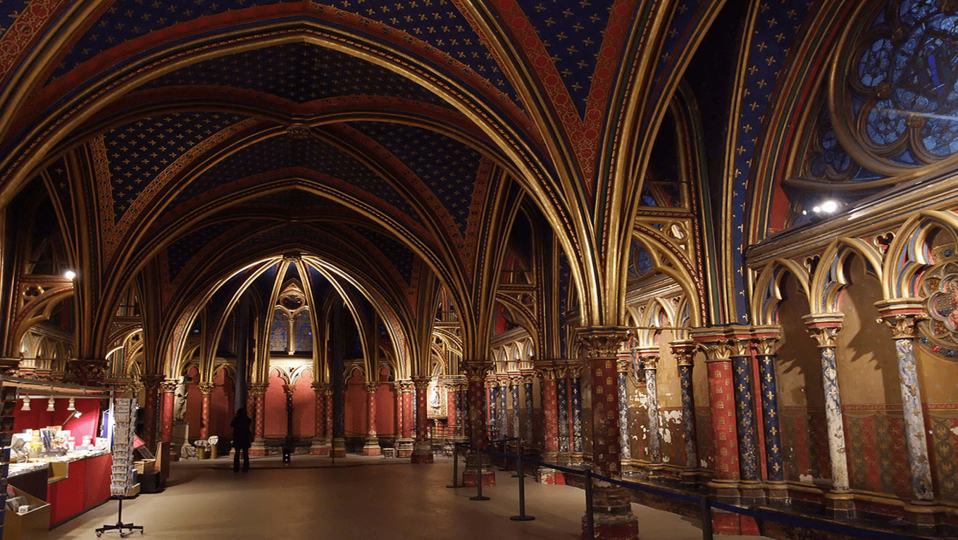 saint chapelle inside