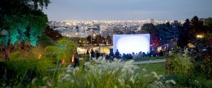 Picture of a nice festival in Paris.