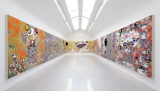 Picture of a nice art gallery in Paris