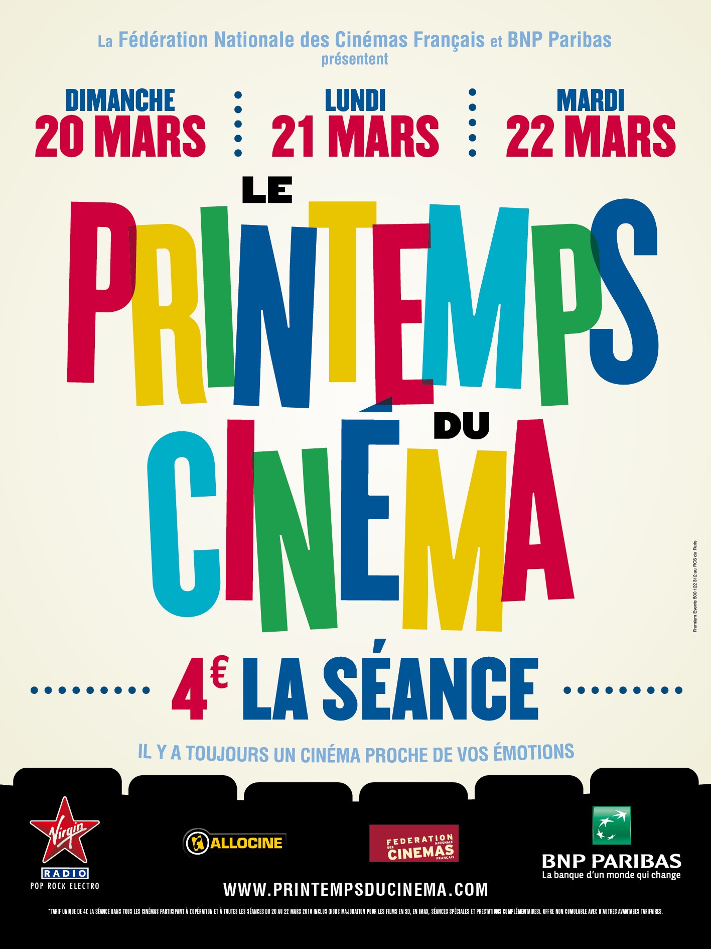 Events in Paris : Printemps du cinéma